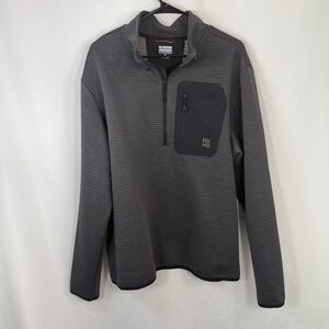 Alaskan Hardgear‎ Pullover Mens Large Dark Grey Blackburn Sweater Jacket Duluth